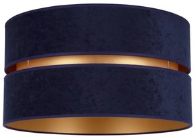 Duolla - Stropné svietidlo DUO 1xE27/15W/230V pr. 40 cm modrá/zlatá