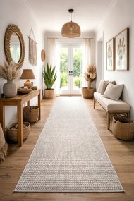 Behúň CASABLANCA LOOP biely / béžový