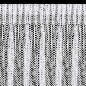 ZÁCLONA NA PÁSKE ALEX, SADA 2KS 140X270 CM BIELA
