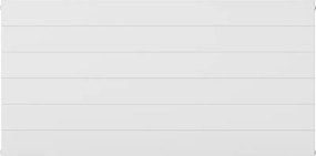 Mexen, Panelový radiátor Mexen Line CL22 600 x 1300 mm, bočné pripojenie, 2057 W, biely - W422L-060-130-00