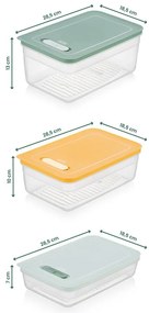 Potravinové škatuľky v súprave 9 ks – Hermia