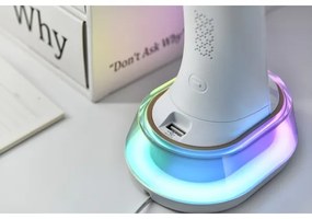 Immax 08974L - LED RGB Stmievateľná stolná lampa CORELLA LED/7W/12/230V biela