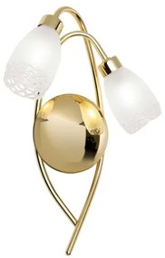 Orion - Nástenné svietidlo CARLA 2xG9/28W/230V zlatá