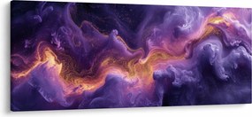 Obraz - Fialová hmlovina (120x50 cm)