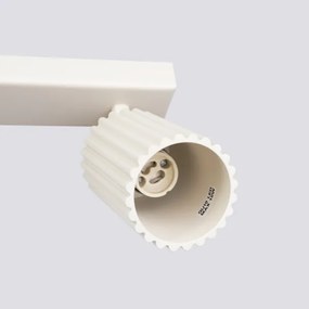 Sollux SL.1603 - Bodové svietidlo KARBON 4xGU10/10W/230V krémová