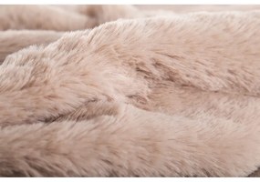 Hnedá deka z umelej kožušiny 150x200 cm Ruby – Tiseco Home Studio