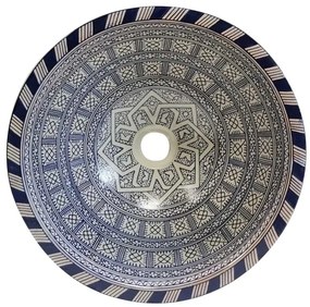 Orientálne ručne maľované umývadlo FES 02