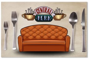 Sablio Prestieranie Seriál Priatelia CENTRAL PERK Gauč: 40x30cm