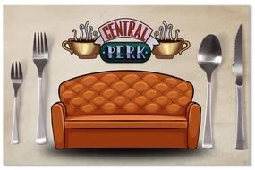Sablio Prestieranie Seriál Priatelia CENTRAL PERK Gauč: 40x30cm