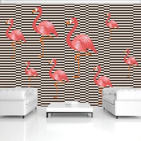 Fototapeta - Plameniak (254x184 cm)