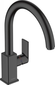 Hansgrohe Vernis Shape M35, stojanková drezová batéria, čierna matná, HAN-71871670