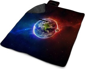 Sablio Plážová deka Planéta Zem: 200x140 cm