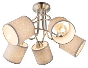 Globo 15185-5D - Prisadený luster PACO 5xE14/25W/230V