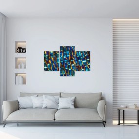 Obraz - Bunková stena (90x60 cm)
