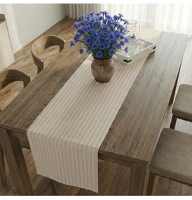 Behúň na stôl krémový Damal 34x180 cm EMI