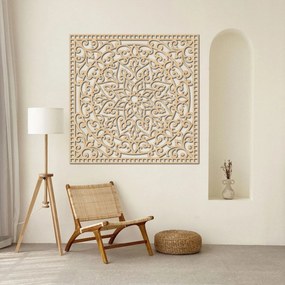 SENTOP | Drevený panel s mandalou orientálna mandala  | SENTOP HDF0514