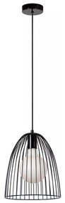 Lucide 74417/01/30 - Luster na lanku MACARONS 1xE27/40W/230V pr. 24,5 cm čierna
