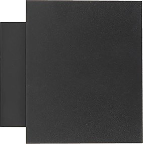 Inteligentné nástenné svietidlo čierne a zlaté štvorcové vrátane Wifi G9 - Sola