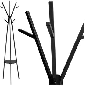 Stojanový vešiak PILUR čierny