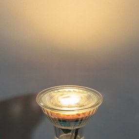 Sada 5 stmievateľných LED žiaroviek GU10 50 mm číra 4,9 W 450 lm 2700 K