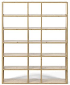 Svetlohnedá knižnica TemaHome Pombal, šírka 182 cm