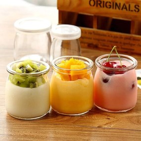 Orion 4 poháre na jogurt a dezert s viečkom 4ks x 130ml YOGO