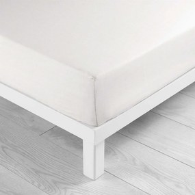 Biela napínacia bavlnená plachta 90x190 cm Lina – douceur d'intérieur