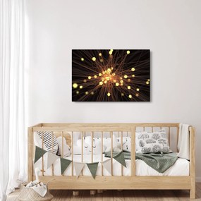 Obraz abstrakcie (90x60 cm)