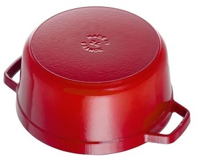 Staub Hrniec STAUB okrúhly 30 cm červený 8,35 l