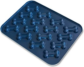 Modrá forma na pečenie psích sušienok v tvare kosti Nordic Ware