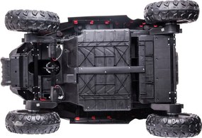 LEAN CARS Elektrické auto na batérie YSA036 červené 4x4