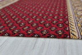 Associated Weavers, Protišmykový behúň na mieru Inca 11, šíre 100 cm, červená, chodba / predsieň