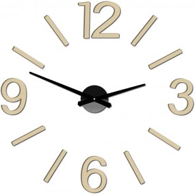 Moderné nalepovacie nástenné hodiny | 3D hodiny X0067-Wall clock 2D HEU+