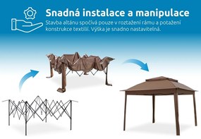 Marimex | Záhradný altánok Marimex Vista 3x3 m | 10970572