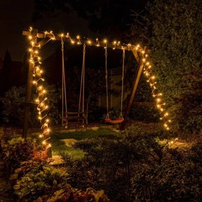 DECOLED LED světelný řetěz 20 m, teple bílá, 120 diod,  IP67