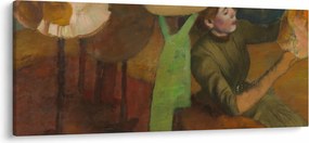 Obraz - Edgar Degas, The Millinery Shop, reprodukcia (120x50 cm)