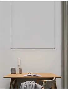 LED luster Elettra 120 čierne