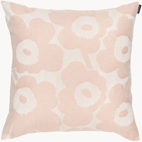 Bavlnený poťah na vankúš s kvetinovou potlačou Pieni