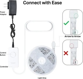 LED RGBW stmievateľný pásik 5 m LED/13W/230V Wi-Fi