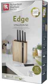 Amefa 5-dielna sada kuchynských nožov v bloku EDGE