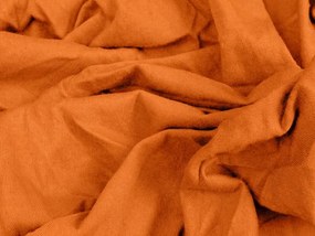 Jersey plachta s lycrou oranžová 180 x 200 cm