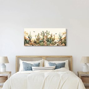 Obraz - Púšť, aquarel (120x50 cm)