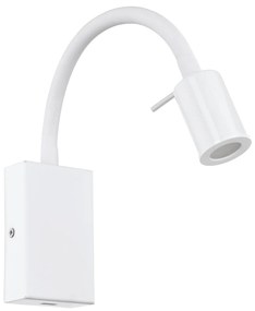 EGLO Moderné nástenné LED svietidlo TAZZOLI, biele