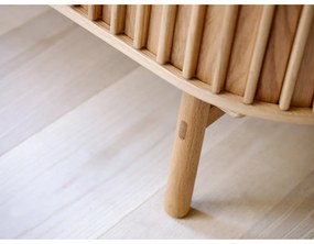 Skrinka v dekore duba v prírodnej farbe 110x125 cm Carno – Unique Furniture