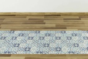 Kúpelňová penová rohož Softy-tex 828 modrá