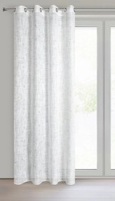 ZÁVES NA KRÚŽKOCH SOLANA 140X250 CM KRÉMOVÁ