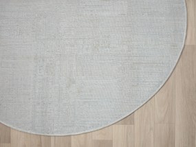 My Flair, Kusový koberec My Taste CA60062 creme kruh, 120x120 (priemer) kruh, šedá, chodba / predsieň