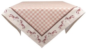Bavlnený obrus s jazvečíkem Dachshund Love - 130*180 cm