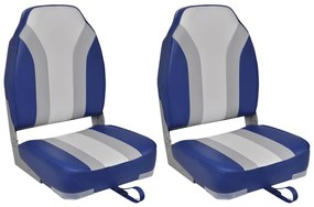 Sklápacie sedadlá na loď 2ks vysoká opierka