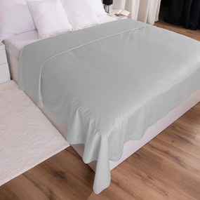 Biante Zamatový prehoz na posteľ Velvet Prémium SVP-027 Svetlo sivý 140x200 cm